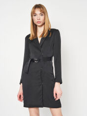 Акція на Сукня міді жіноча H&M 9267332bar 34 Чорна від Rozetka
