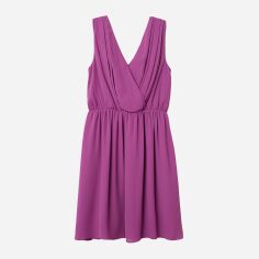 Акція на Сукня на запах коротка літня жіноча H&M 6450647abr M Фіолетова від Rozetka