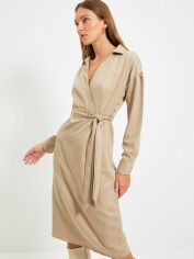 Акція на Сукня міді жіноча Trendyol TWOAW22EL0524 36 Camel від Rozetka