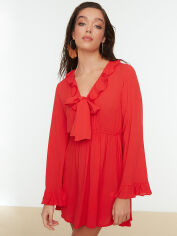 Акція на Сукня коротка літня жіноча Trendyol TBESS21EL4041 38 Red від Rozetka