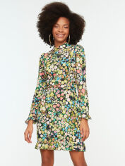 Акція на Сукня коротка літня жіноча Trendyol TWOSS22EL0113 36 Multi Color від Rozetka