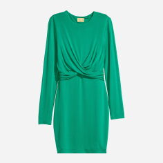 Акція на Сукня коротка осіння жіноча H&M 0619273 38 Зелена від Rozetka
