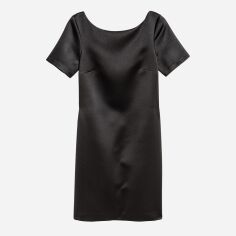 Акція на Сукня-футболка коротка літня жіноча H&M 0483661_черн 38 Чорна (KZ2000001249352_KAY2000001249352_LD2000001249352) від Rozetka
