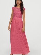 Акція на Сукня довга літня жіноча H&M 0606800_2 34 (160/80А) Рожева від Rozetka