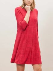 Акція на Сукня коротка літня жіноча Stradivarius 5242109100 S Червона від Rozetka