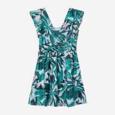 Акція на Сукня коротка літня жіноча H&M 0634875 44 Зелена від Rozetka