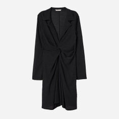 Акція на Сукня коротка жіноча H&M 0711405-07 34 Чорна від Rozetka