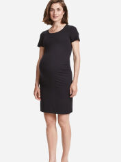 Акція на Сукня-футболка для вагітних міді жіноча літня H&M 0398550-03 S Чорна від Rozetka