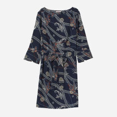 Акція на Сукня коротка жіноча H&M 0649397 32 Темно-синя від Rozetka