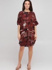 Акція на Сукня коротка жіноча Monki 0484673 S Коричнева від Rozetka