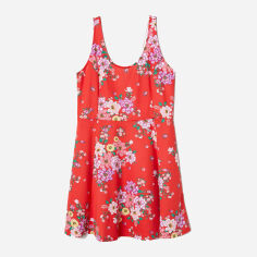 Акція на Плаття коротке осіннє жіноче H&M XAZ119567EMDA 44 Червоне від Rozetka