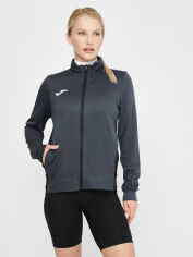 Акція на Спортивна кофта жіноча Joma Winner Ii 901679.151 L Темно-сіра від Rozetka