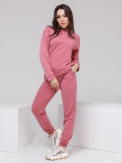 Акція на Спортивний костюм жіночий ISSA PLUS 12497 XL Рожевий від Rozetka
