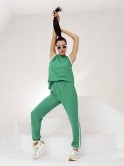 Акция на Спортивний костюм жіночий ISSA PLUS 13378 XL Зелений от Rozetka
