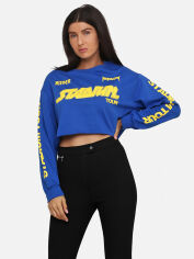 Акція на Світшот жіночий H&M 537978 S Синій від Rozetka