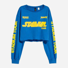 Акція на Світшот жіночий H&M 01-850537978-003 M Синій (СА2000001444726) від Rozetka