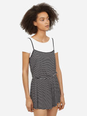 Акція на Комбінезон жіночий H&M PS6560177RP4 XS Чорно-білий у смужку від Rozetka