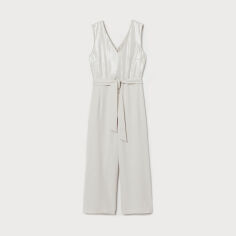 Акція на Комбінезон жіночий H&M 9099802sdm 36 Світло-бежевий від Rozetka