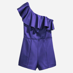 Акція на Комбінезон жіночий H&M 0439561_синій 34 Фіолетовий від Rozetka