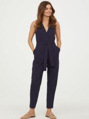 Акція на Комбінезон жіночий H&M 0611134-7 34 Темно-синій (СА2000001642498) від Rozetka