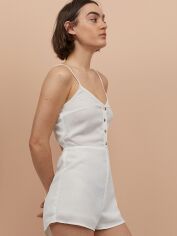 Акція на Комбінезон жіночий H&M 0742084 42 Білий від Rozetka