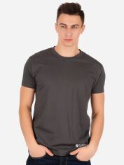 Акція на Футболка бавовняна довга чоловіча Sol's Regent Fit 00553384 2XL Темно-сіра від Rozetka