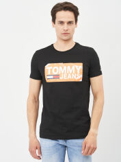 Акція на Футболка Tommy Jeans 10639.1 XL (50) Чорна від Rozetka