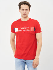 Акция на Футболка Tommy Hilfiger 10606.5 M (46) Червона от Rozetka
