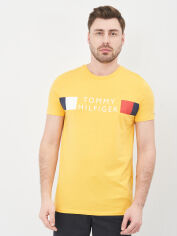 Акція на Футболка Tommy Hilfiger 10606.6 L (48) Жовта від Rozetka