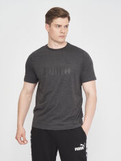 Акция на Футболка Puma ESS Heather Tee 58673607 M Dark Gray Heather от Rozetka