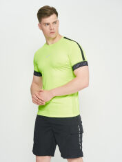Акція на Футболка спортивна довга чоловіча Joma R-City 102642.061 XL Жовта від Rozetka
