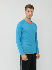 Акция на Футболка з довгим рукавом Sol's Sporty Lsl Men 02071321 L Блакитна от Rozetka