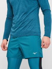 Акція на Спортивні шорти чоловічі Mizuno Core 5.5 Short J2GB115538 M Зелені від Rozetka