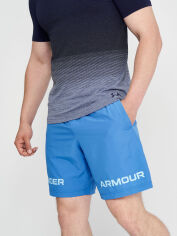 Акція на Шорти Under Armour Ua Woven Graphic Wm Short 1361433-899 XL Сині від Rozetka