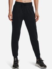 Акція на Спортивні штани жіночі Under Armour NEW FABRIC HG Armour Pant 1369385-001 LG Чорні від Rozetka