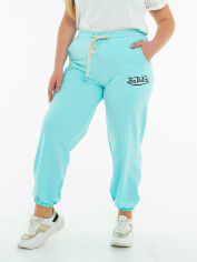 Акція на Спортивні штани теплі жіночі ELFBERG 5266 50-52 Блакитні від Rozetka