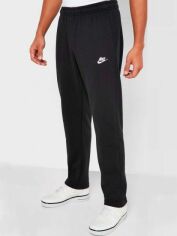 Акція на Спортивні штани чоловічі Nike Club Pant Oh Ft BV2713-010 L Чорні від Rozetka