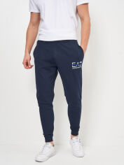 Акція на Спортивні штани чоловічі EA7 10813 S (44) Темно-сині від Rozetka