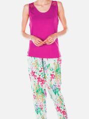 Акція на Піжама (майка + штани) жіноча DoReMi 002-000230 M/L Пурпурова від Rozetka
