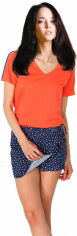Акція на Піжама (футболка + шорти) жіноча великих розмірів DoReMi 002-000227 L/XL Коралова від Rozetka