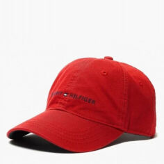 Акція на Кепка жіноча Tommy Hilfiger 110046789 One size Червона від Rozetka