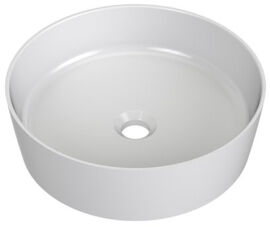 Акція на Раковина RAVAK Uni 400 Slim XJX01140002 біла від Rozetka