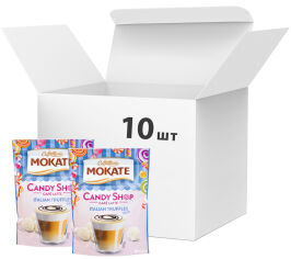 Акція на Упаковка розчинного кавового напою Mokate Candy Shop Latte Italian Truffles 10 шт. по 110 г (26.073) від Rozetka