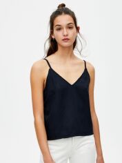 Акція на Майка Pull & Bear XAZ279042BBVJ L Темно-синя від Rozetka
