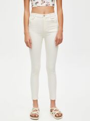 Акція на Джинси Skinny жіночі Pull & Bear XAZ192821SIVR 32 Молочні від Rozetka