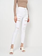 Акція на Джинси Skinny жіночі Missguided XAZ250541XNCR 38 Білі від Rozetka