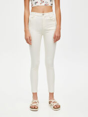 Акція на Джинси Skinny жіночі Pull & Bear XAZ192821SIVR 34 Молочні від Rozetka