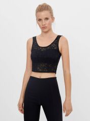 Акція на Топ жіночий Bershka XAZ262907OXGW S Чорний від Rozetka