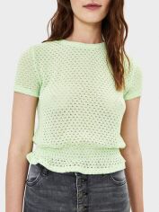 Акція на Топ жіночий Bershka XAZ237694YKAF M Салатовий від Rozetka