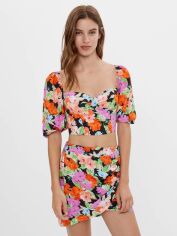 Акція на Топ жіночий Bershka XAZ303974GNBE L Різнокольоровий від Rozetka